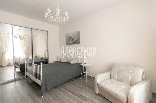 1-комнатная квартира (35м2) на продажу по адресу Ульяны Громовой пер., 3— фото 1 из 8