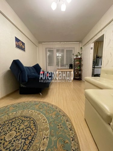 2-комнатная квартира (46м2) на продажу по адресу Софьи Ковалевской ул., 15— фото 1 из 32