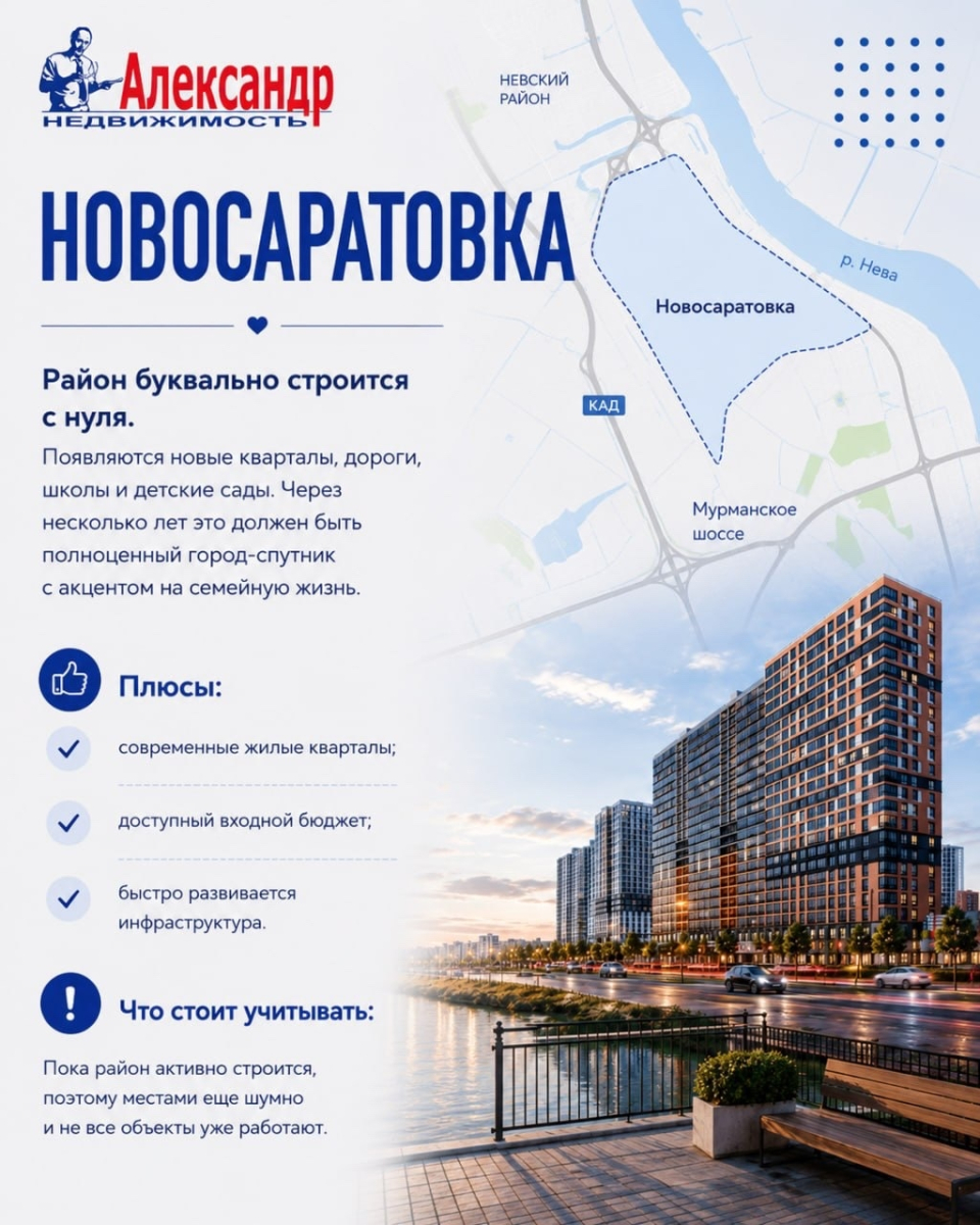 Где сегодня выбирают первую квартиру: 5 локаций Петербурга и области | Фото 2