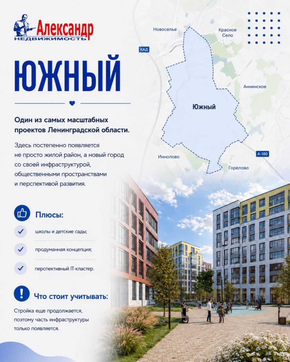 Где сегодня выбирают первую квартиру: 5 локаций Петербурга и области | Фото 5