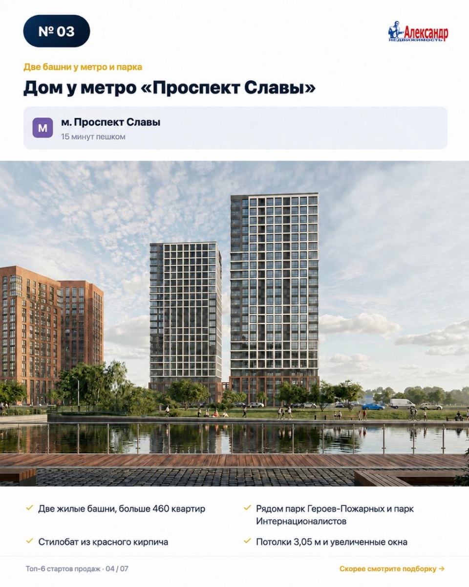ТОП-6 СТАРТОВ ПРОДАЖ В ПЕТЕРБУРГЕ: АВГУСТ СЕНТЯБРЬ | Фото 4
