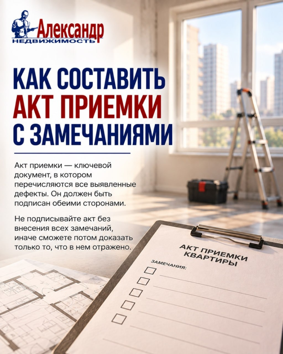 Приемка квартиры - это не просто бумажка, а ваша гарантия спокойствия | Фото 3