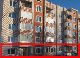 На первом этаже Недвижимость на 1 этаже